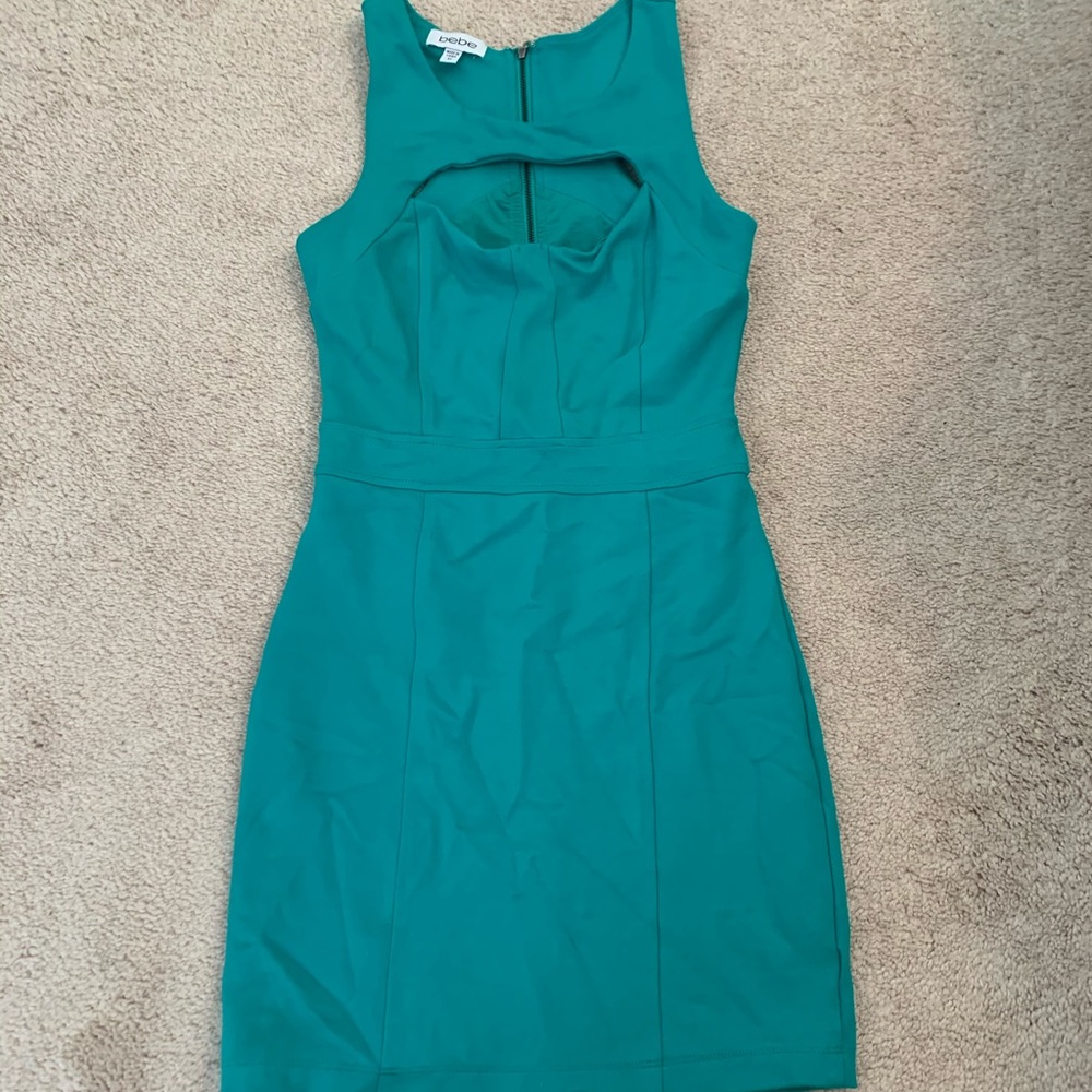 Bebe cutout bodycon dress